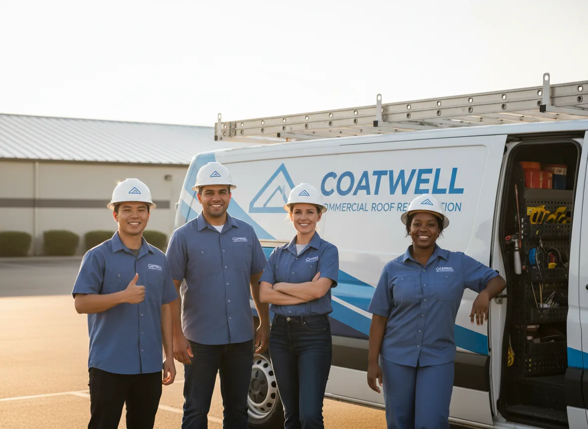 Commercial roof coating company in Paxton, IL